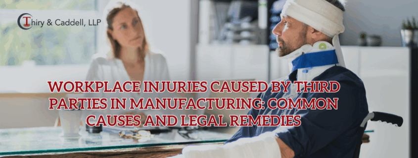 Workplace Injuries Caused by Third Parties in Manufacturing: Common Causes and Legal Remedies