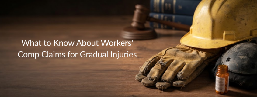 What To Know About Workers' Comp Claims for Gradual Injuries